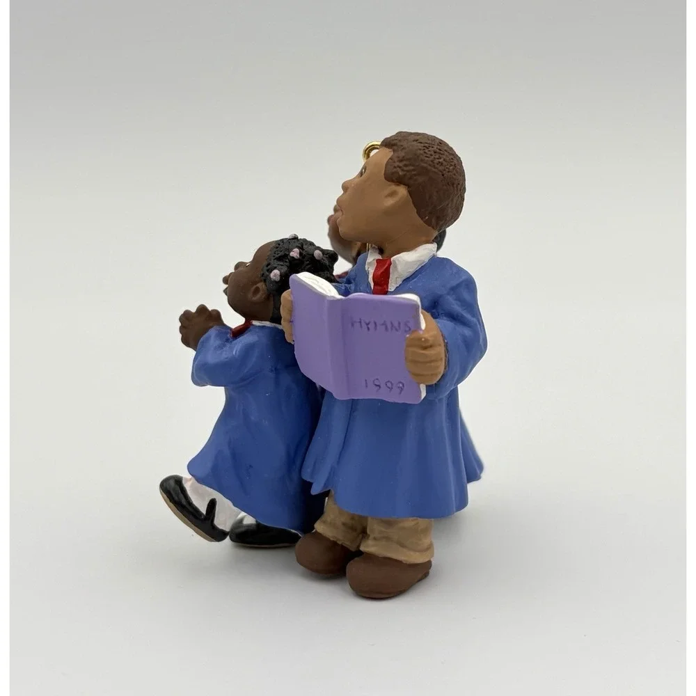 1999 Hallmark Keepsake Ornament Praise The Day Choir Children QX6799 Vintage